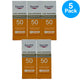 Eucerin Age Defense Face Sunscreen SPF 50 2.5 oz 5 Pack New Exp 10/26
