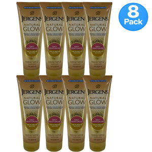 Jergens Natural Glow Daily Moisturizer Fair to Medium 7.5 oz 8 Pack New