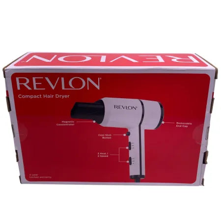 Revlon Dry & Shine Compact Hair Dryer 1875W 2 Pack New