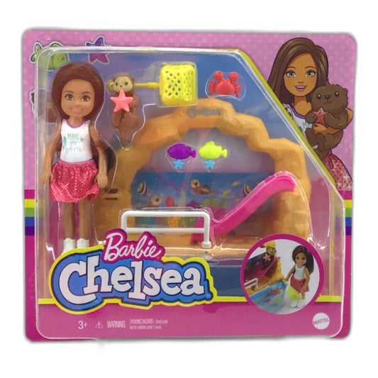 Barbie Chelsea Doll Otter Playset Water Slide New Toy Gift New