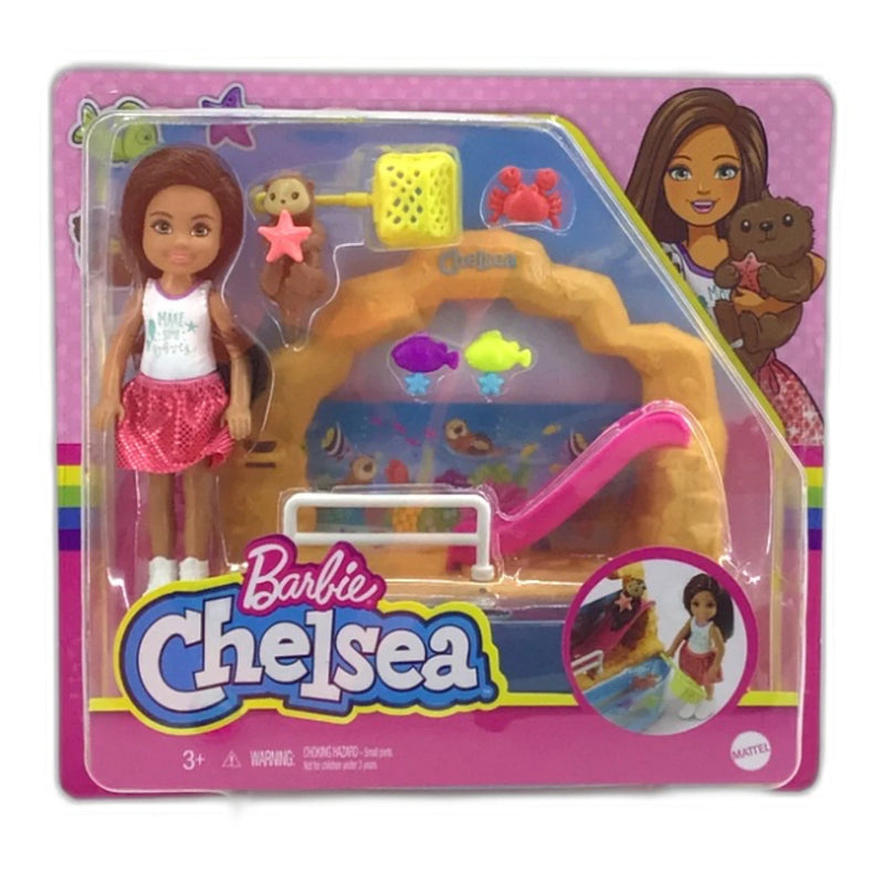 Barbie Chelsea Doll Otter Playset Water Slide New Toy Gift New