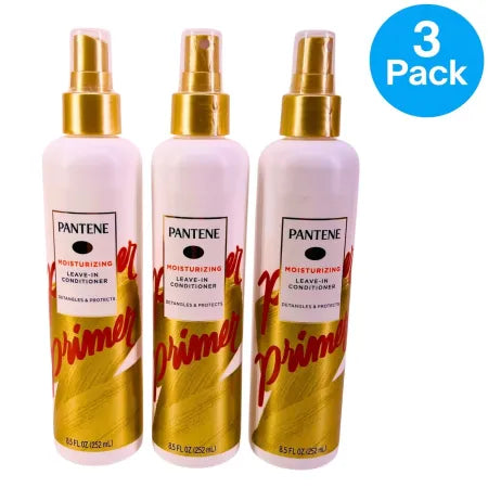 Pantene Leave-In Conditioner 8.5 oz – 3 Pack – New
