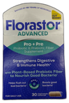 Florastor Advanced Prebiotic Fiber 30 Capsules Exp 05/28 Pack of 2 New