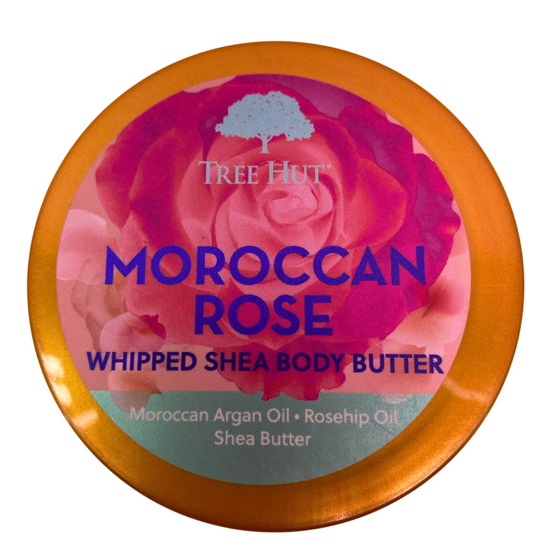 Tree Hut Moroccan Rose Whipped Shea Body Butter 8.4 oz 2 Pack New