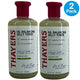 Thayers Oil Balancing Jelly Toner Kombucha 2% Niacinamide 12 oz 2 Pack New