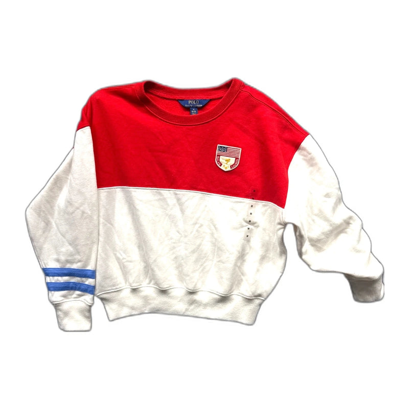 Polo Ralph Lauren Sweatshirt Multicolor Size 8-10 Boys/Girls NWOT