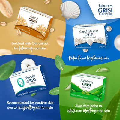 Grisi Concha Nacar Soap – Pack of 3 (3.5 oz each) 5