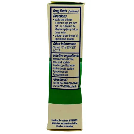 Visine Allergy Eye Relief Multi-Action 15ML 1 Pack New 3