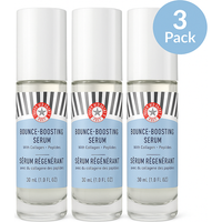 3 Pack First Aid Beauty Bounce-Boosting Serum 1 oz With Collagen + Peptides New