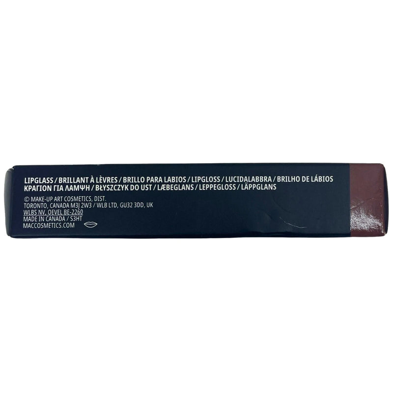 MAC Lipglass Brillant À Lèvres 336 Bittersweet Me Lip Gloss 0.10 oz 2 Pack New