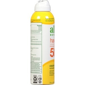 Alba Botanica Sunscreen Spray, SPF 50, 5 fl oz 4