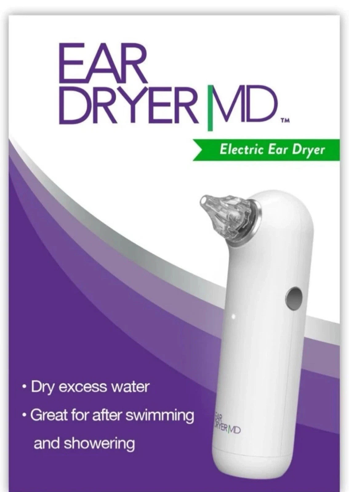 Ear Dryer MD Electric Ear Dryer 1 Pack New