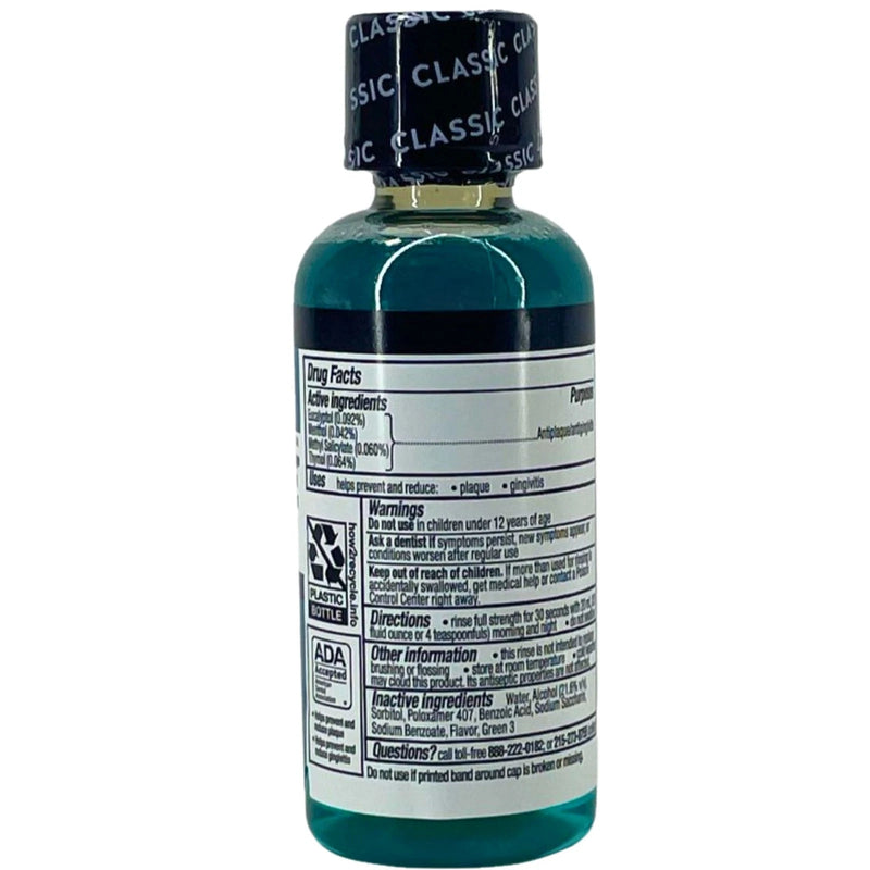 Listerine Cool Mint Antiseptic Mouthwash 3.2 Oz 12 Pack Exp 01/2028