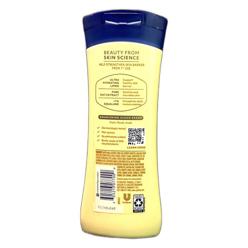 Vaseline Total Moisture Lotion Pure Oat Extract 10oz Pack of 3 New