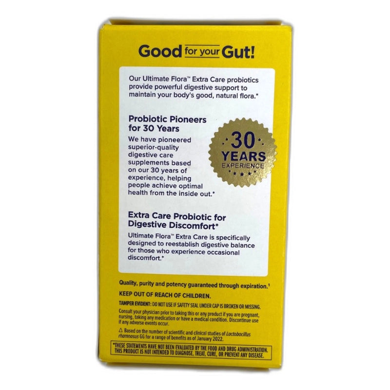 RenewLife Extra Care Ultimate Flora Probiotic 50 Exp 03/27 Pack of 3 New
