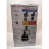 BLACK+DECKER Easy Assembly 8-Cup Food Processor