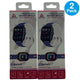 Autrix Fitness Tracking Smart Watch Heart Rate Monitor 1.8 in Screen 2 Pack New