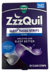 Vicks ZzzQuil Ultra Sleep Nasal Breathe 52 Total Exp 12/27 Pack of 2 New