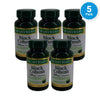 Nature's Bounty Black Cohosh Capsules Herbal 500 Total Exp 01/29 Pack of 5 New
