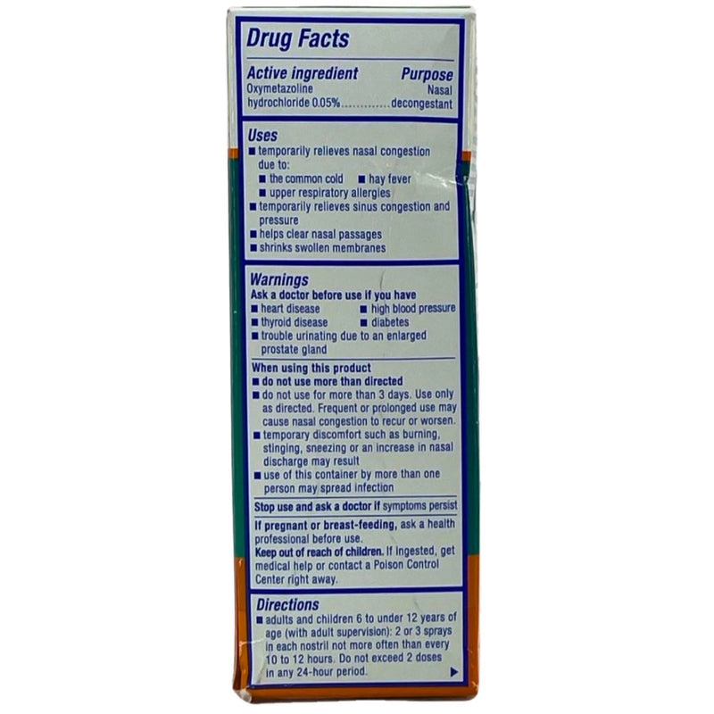 Zicam Intense Sinus Relief No-Drip Liquid Nasal Spray Menthol Eucalyptus 2 Pack