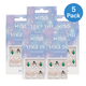 Kiss Voguish Fantasy Nails 28ct Short Holiday Snowman Tree New