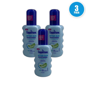 Coppertone After Sun Soothing Cooling Mist 6.7 Fl Oz Spray Pack of 3 New
