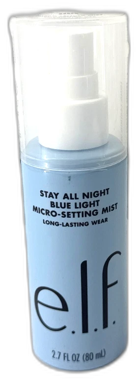 E.l.f Stay All Night Blue Light Micro-Setting Mist Spray 2.7oz Pack of 3 New