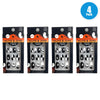 Olive & June Super Stick Press Nails SHORT Round Haunted House Pack of 4 New