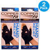 Copper Fit Hand Relief Compression Gloves Size S/M 2 Pack New