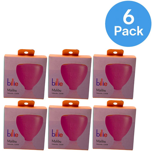 Billie Malibu magnetic travel case for razors 6-pack with secure storage