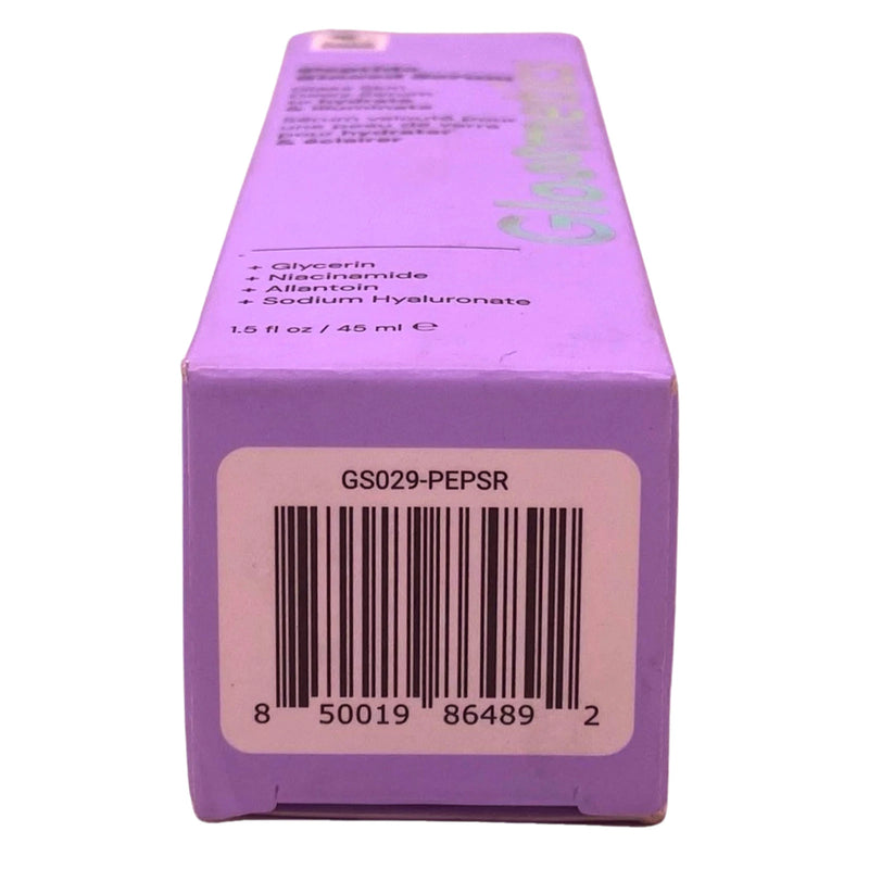 Glossmetics Peptide Glazed Serum Glass Skin Dewy Serum 1.5 fl 2 Pack Exp 07/26