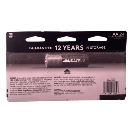Duracell AA Alkaline Power Boost Batteries 24 ct Exp 03/2037 New