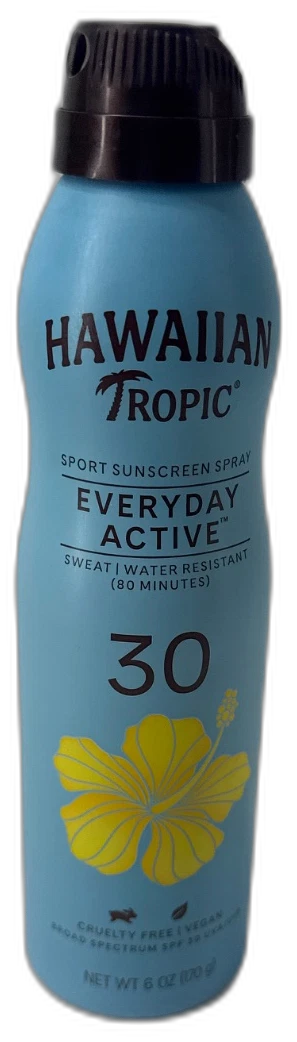 Hawaiian Tropic Everyday Active Clear Sunscreen Exp 04/27 Pack of 3 New