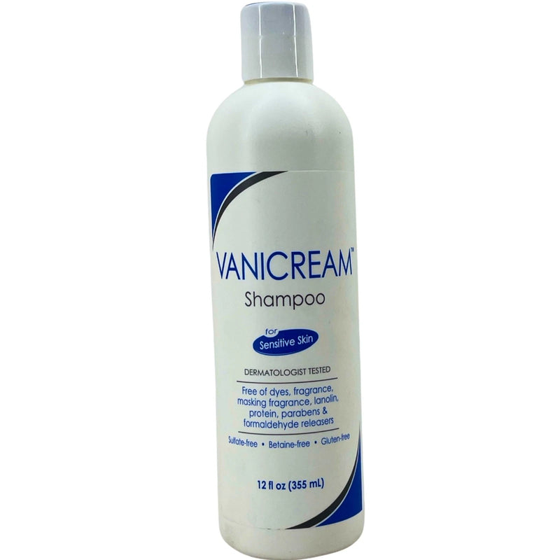Vanicream Shampoo Sensitive Skin Fragrance Free Sulfate Free Betaine Free 1 Pack