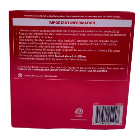 Durex Extra Sensitive Thin Condoms 24 Ct 2 Pack New