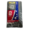 Dove Men+Care 6 Bar Pack Deep Clean Exfoliating 3.75oz Pack of 5 New