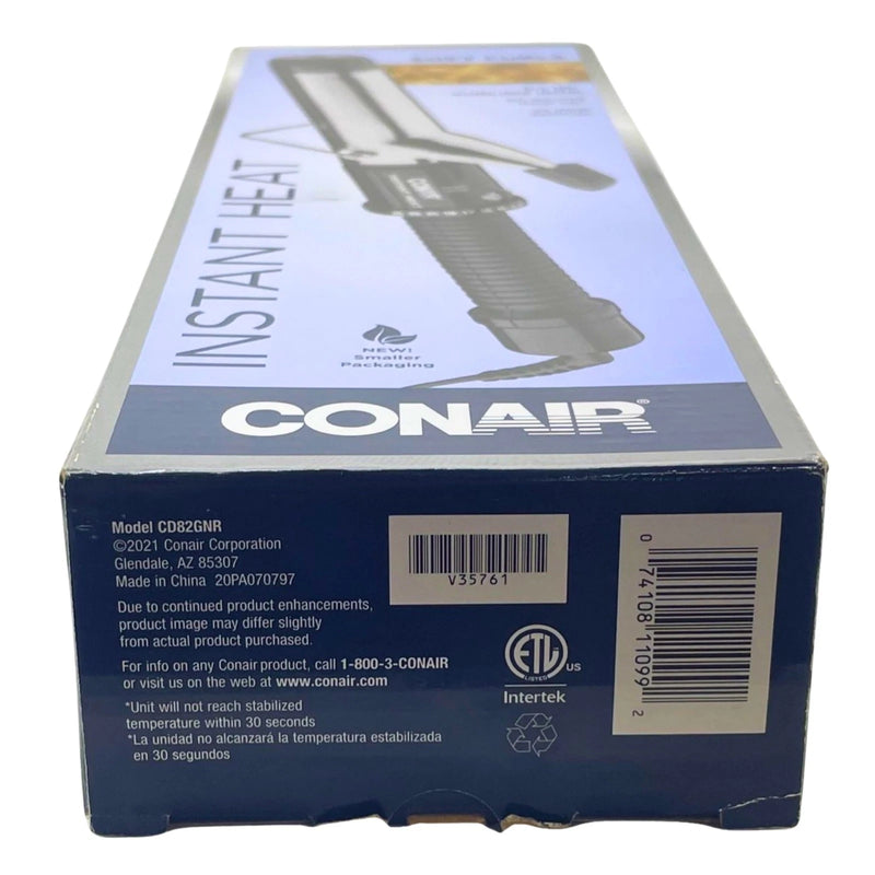 Conair Instant Heat 1 1/4 Inch Curling Iron Soft Curls 25 Heat Settings 1 Pack