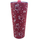 Hydrapeak Roller Skating Santa Holiday Insulated Stainless Steel Tumbler Cup 22