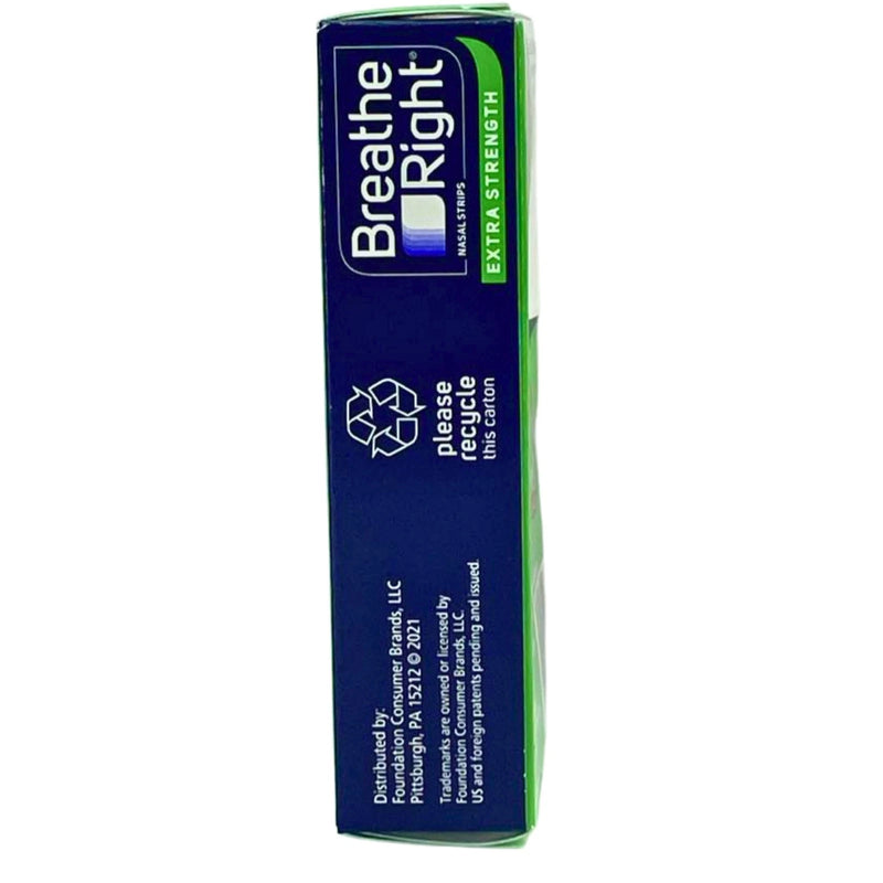 Breathe Right Extra Strength Clear Nasal Strips Sensitive Skin 26 Count 3 Pack