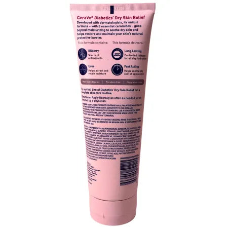 CeraVe Diabetics Dry Skin Relief Cream 8 OZ New