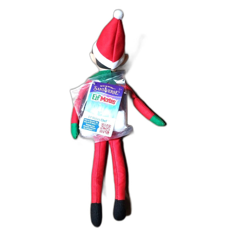 The Elf on the Shelf Elf Mates Chef SantaVerse Earmuffs Scarf Toy New