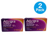 Allegra Allergy Fexofenadine 60mg 12 Hour 12 Tablets 2 Pack New Exp 08/27