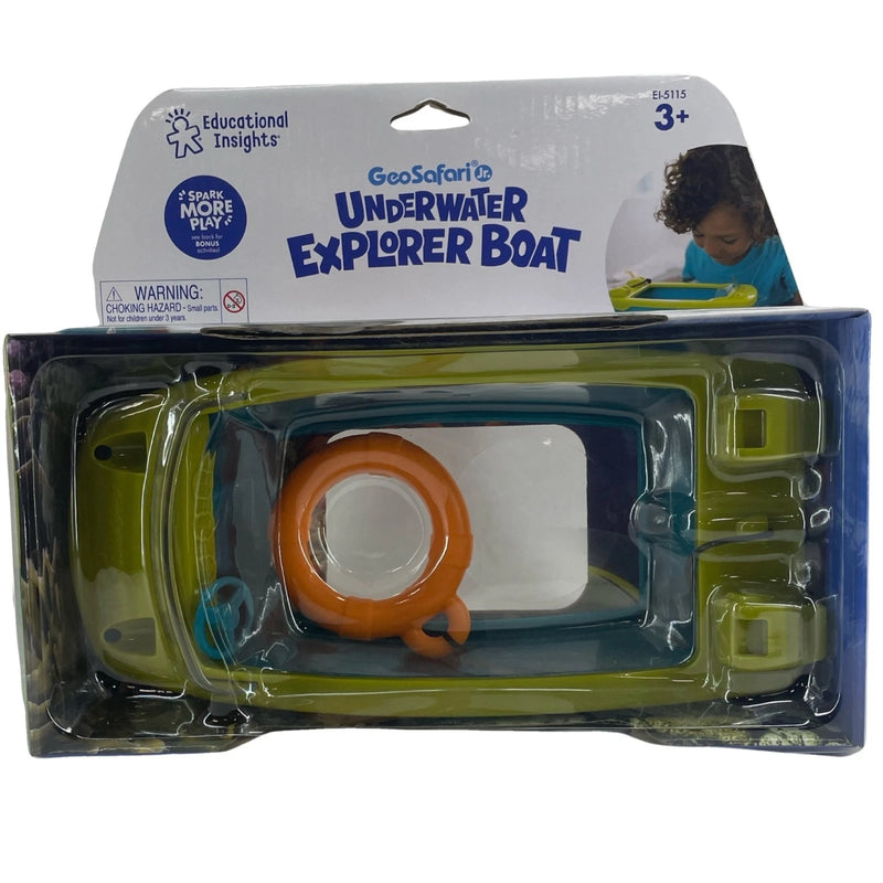 Educational Insights GeoSafari Jr Underwater Explorer Boat New
