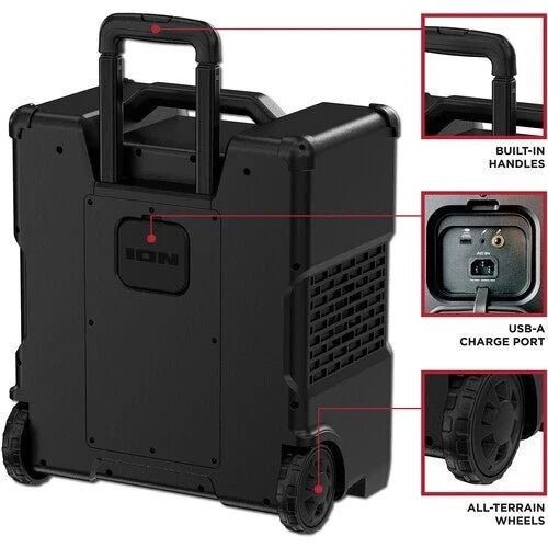 ION Audio Block Rocker Icon All-Terrain Portable Bluetooth Speaker with Lights™ 3