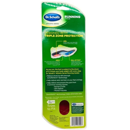 Dr. Scholl’s Athletic Running Insoles Women Size 5.5–9 – 1 Pair – New 2