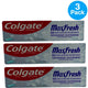 Colgate MaxFresh Advanced Whitening Clean Mint Fluoride Toothpaste 6. 3 oz 3 Pac