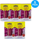 Burt's Bees Lip Shimmer Kissable Color Peony Rhubarb Fig Warm Collection 3 Ct 5