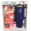CIRKUL Midnight Blue 40oz StrawSip Tumbler with built-in straw and lid for drinking on the go