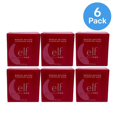 e.l.f. Jelly Pop Makeup Melting Cleansing Balm 2 oz 6 Pack New