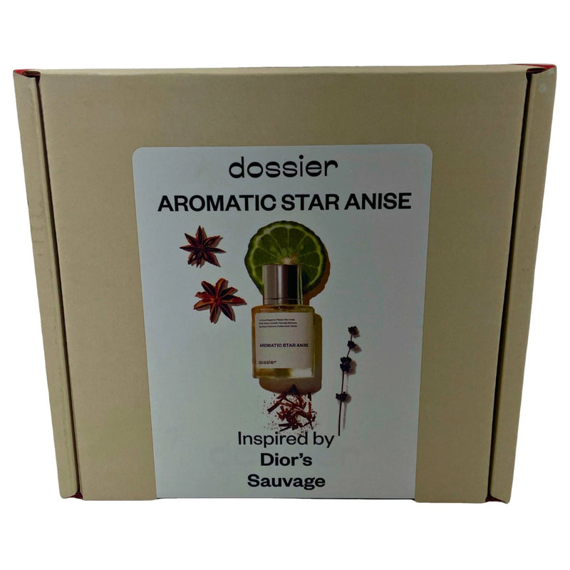 Dossier Aromatic Star Anise Eau de Parfum Spray 50ml 1.7 oz, 1 Pack New
